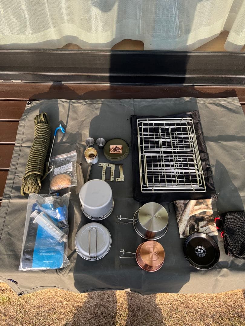 キャンプ　用品　まとめ　バラ売り不可