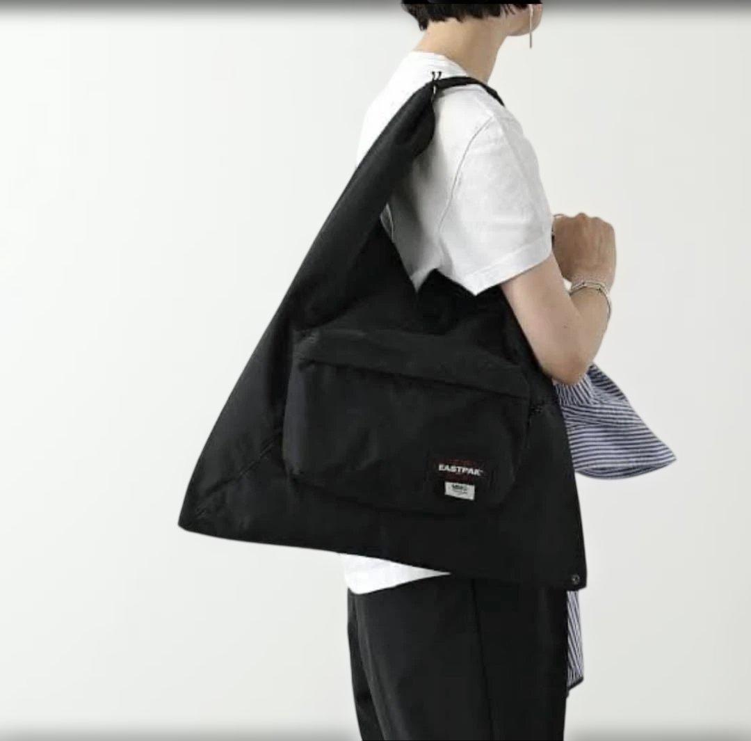 MM6×EASTPAK ブラック トートバッグ