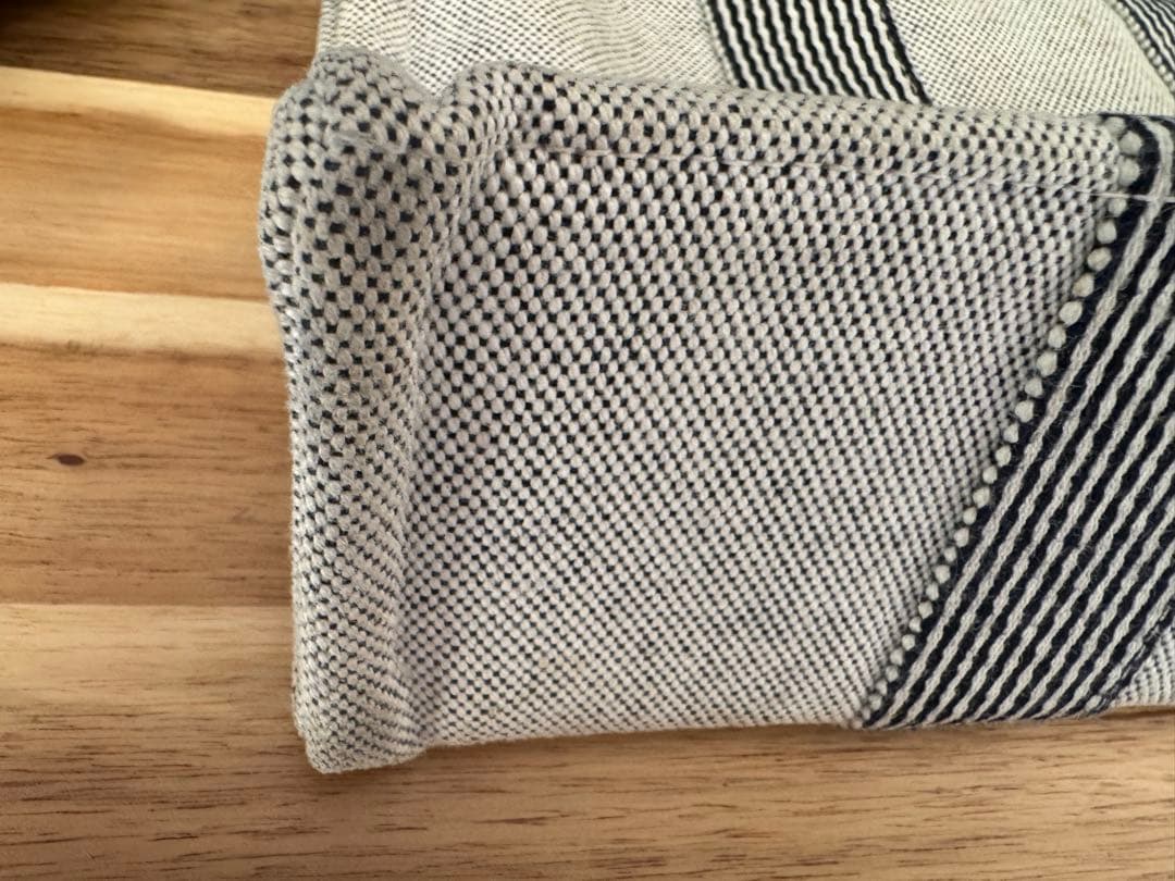 エルメス　ストライプハンドル トートバッグ