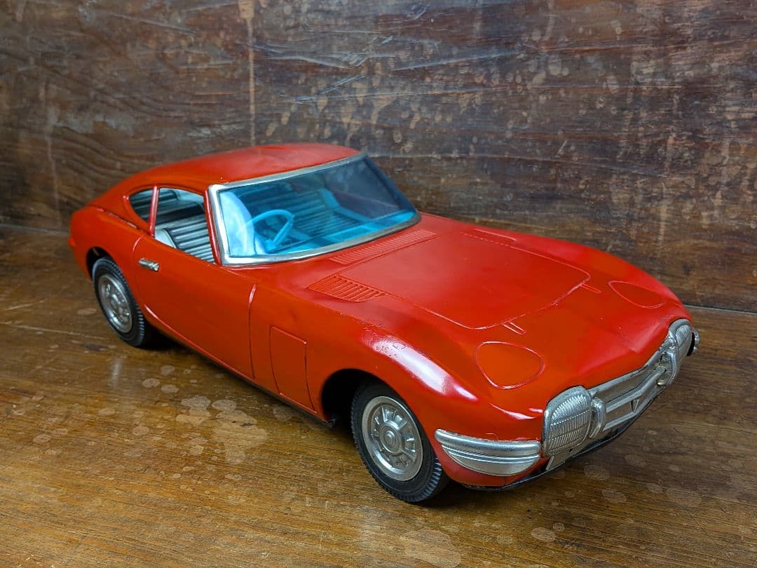 特大★古いブリキ★野村トーイ★トヨタ2000GT★全長48cm★USED