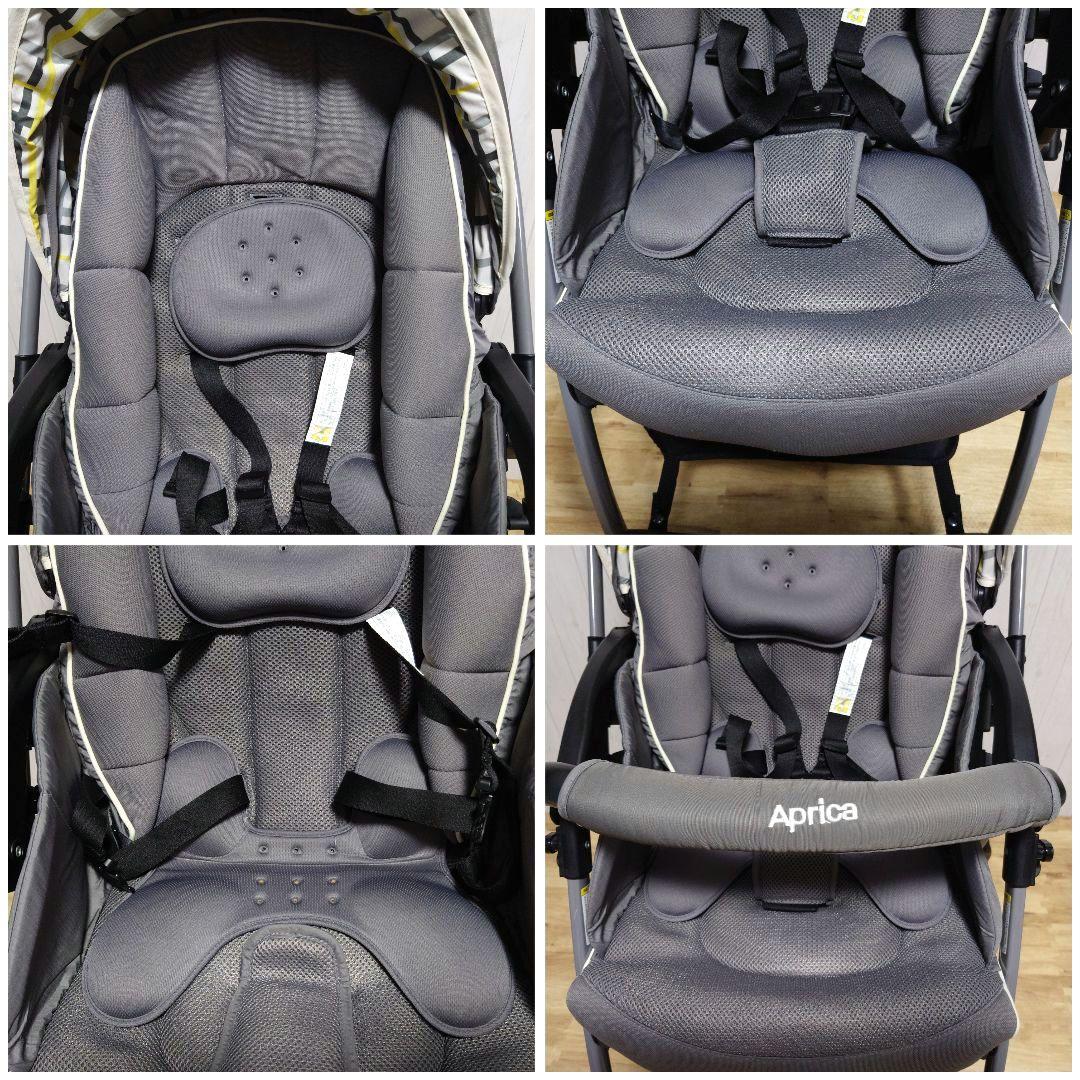 A*K様 ✩美品✩ アップリカ A型ベビーカー ラクーナクッション レザーハンド