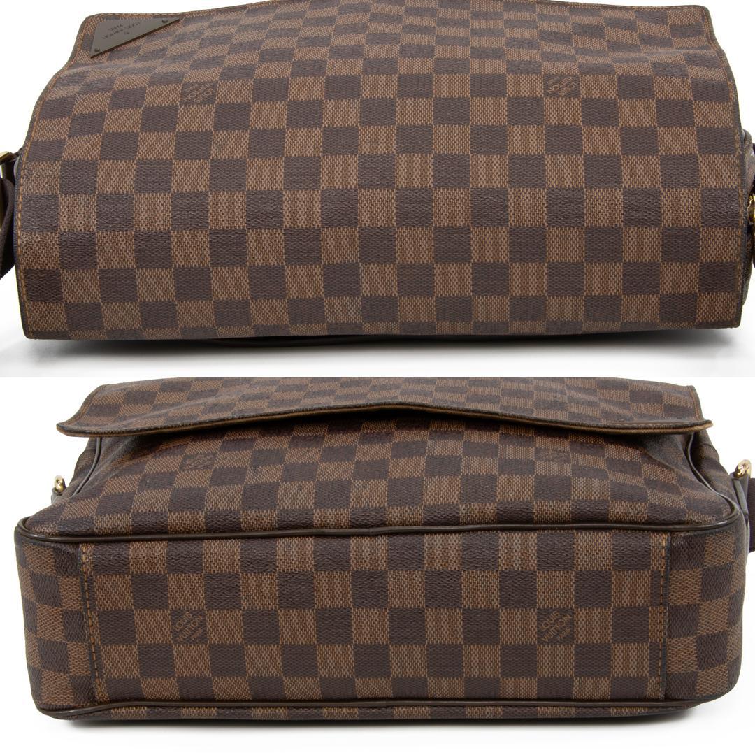 本物 ヴィトン メッセンジャーバッグ メンズ シェルトンMM ダミエ 茶色