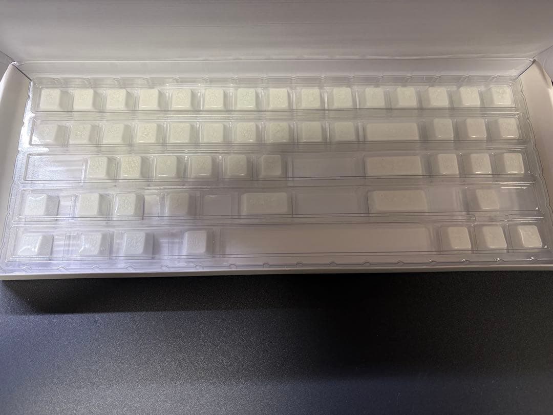 Cerakey セラキー v2 White Crazed 印字付き フルセット