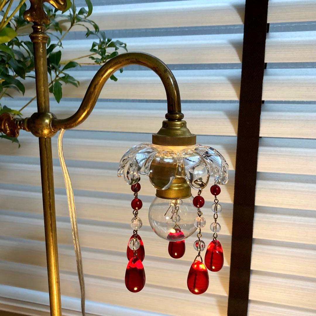 （キャサリンさま）バカラ　ミニシャンデリア　（刻印付）　フランスアンティーク