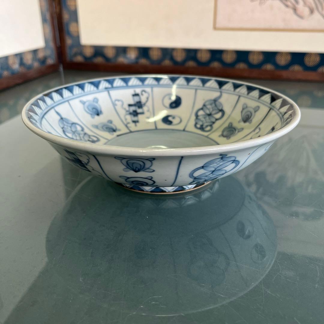 佐藤走波67才　染付菓子鉢　鉢碗 盛り鉢