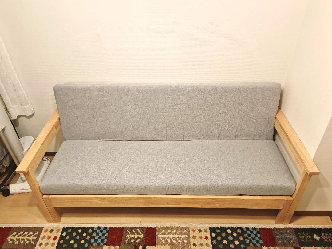 ソファベッド グレー 美品
