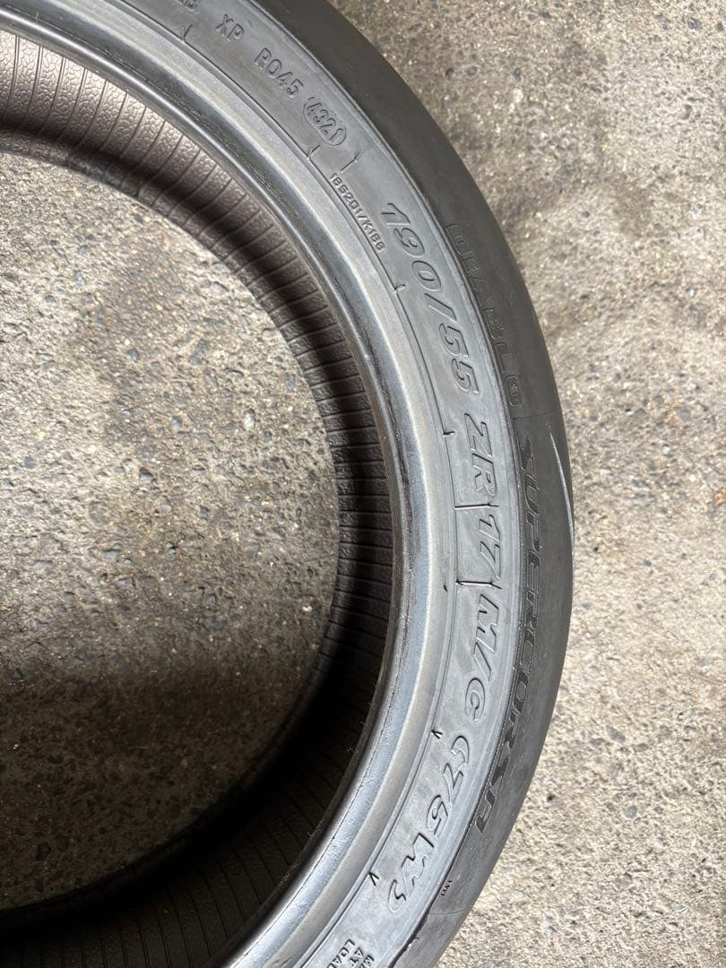 ピレリ　スーパーコルサSP 120/70-17 190/55-17