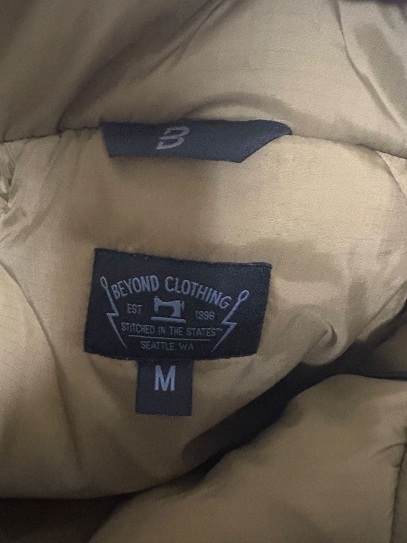 個人装備 BEYOND CLOTHING A7 AXIOS COLD JACKET