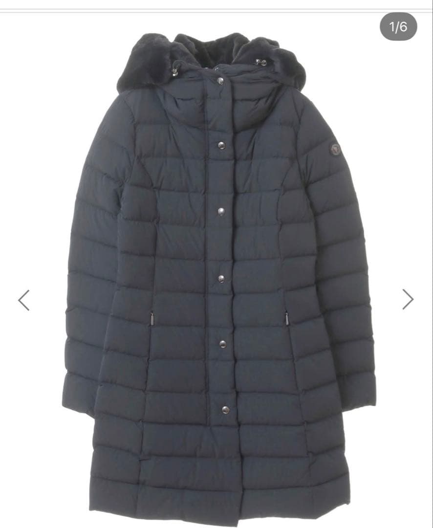 CAPEHORN SANTACRUZ ECOFUR ブラックダウンジャケット