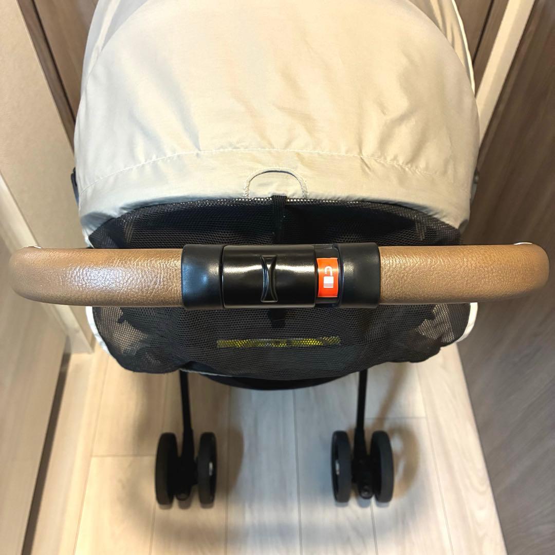 Aprica マジカルエアークッション AD ベビーカー B型 レザーハンドル