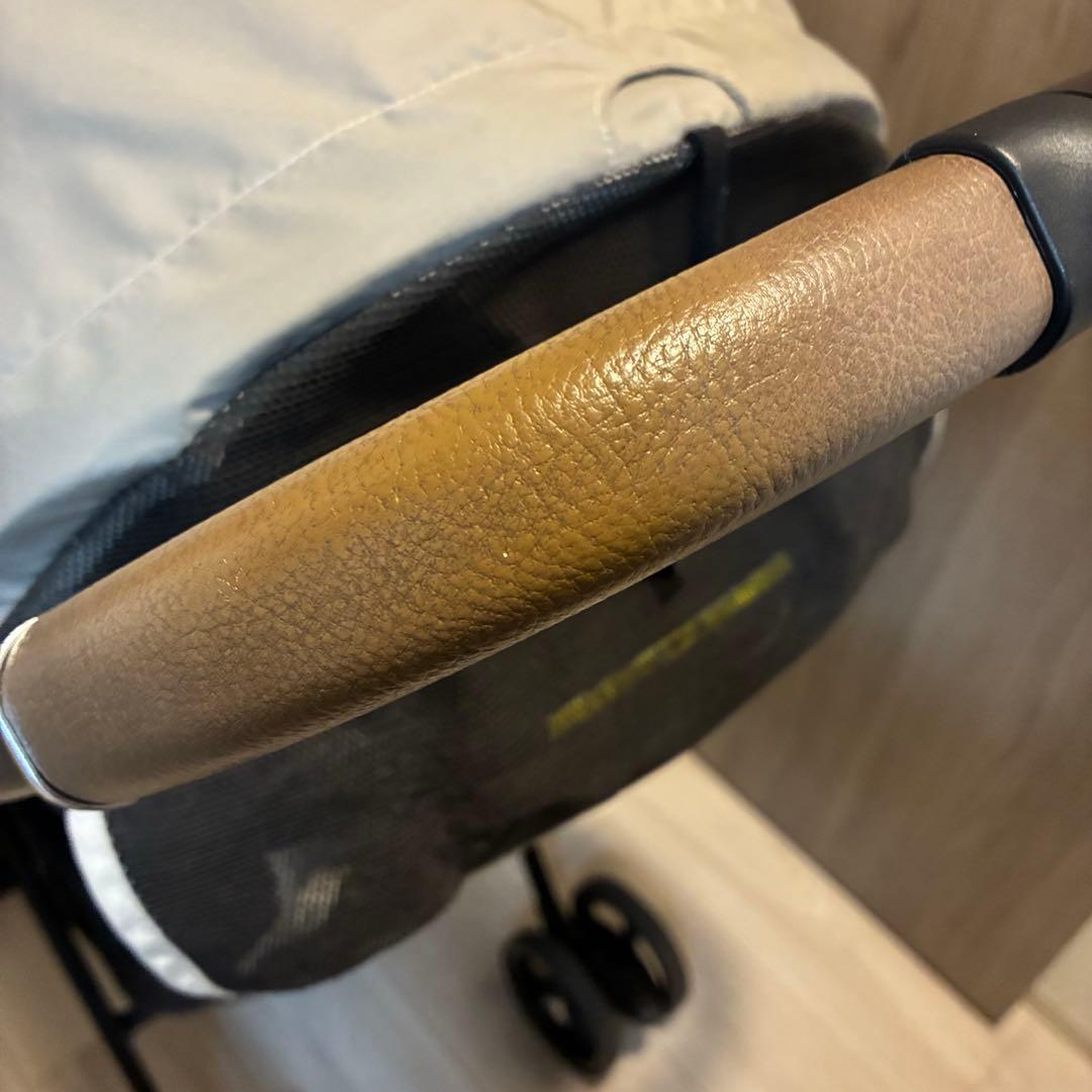 Aprica マジカルエアークッション AD ベビーカー B型 レザーハンドル