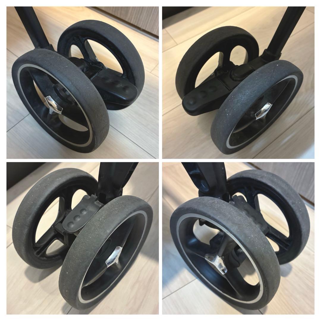 Aprica マジカルエアークッション AD ベビーカー B型 レザーハンドル