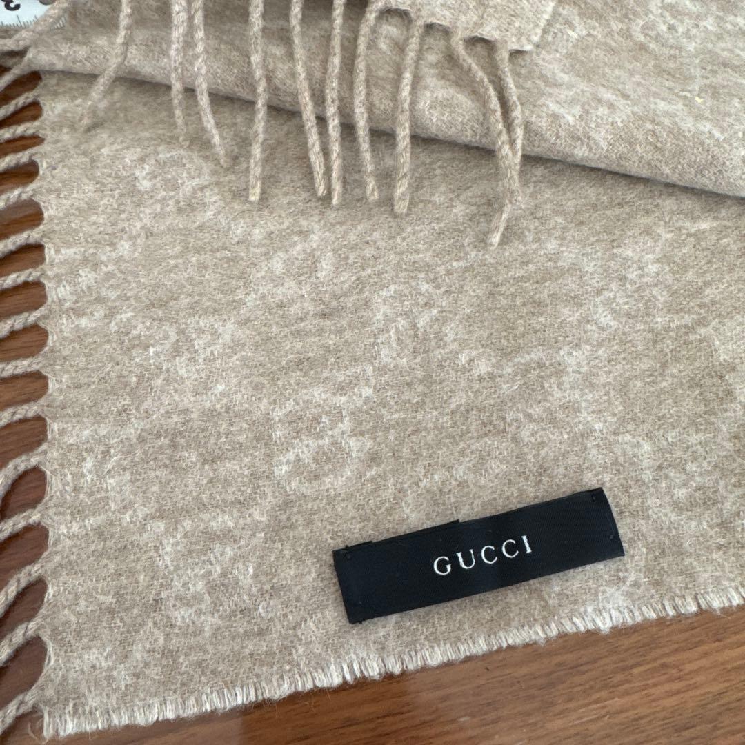 ❤*格様 ベージュ カシミヤマフラー