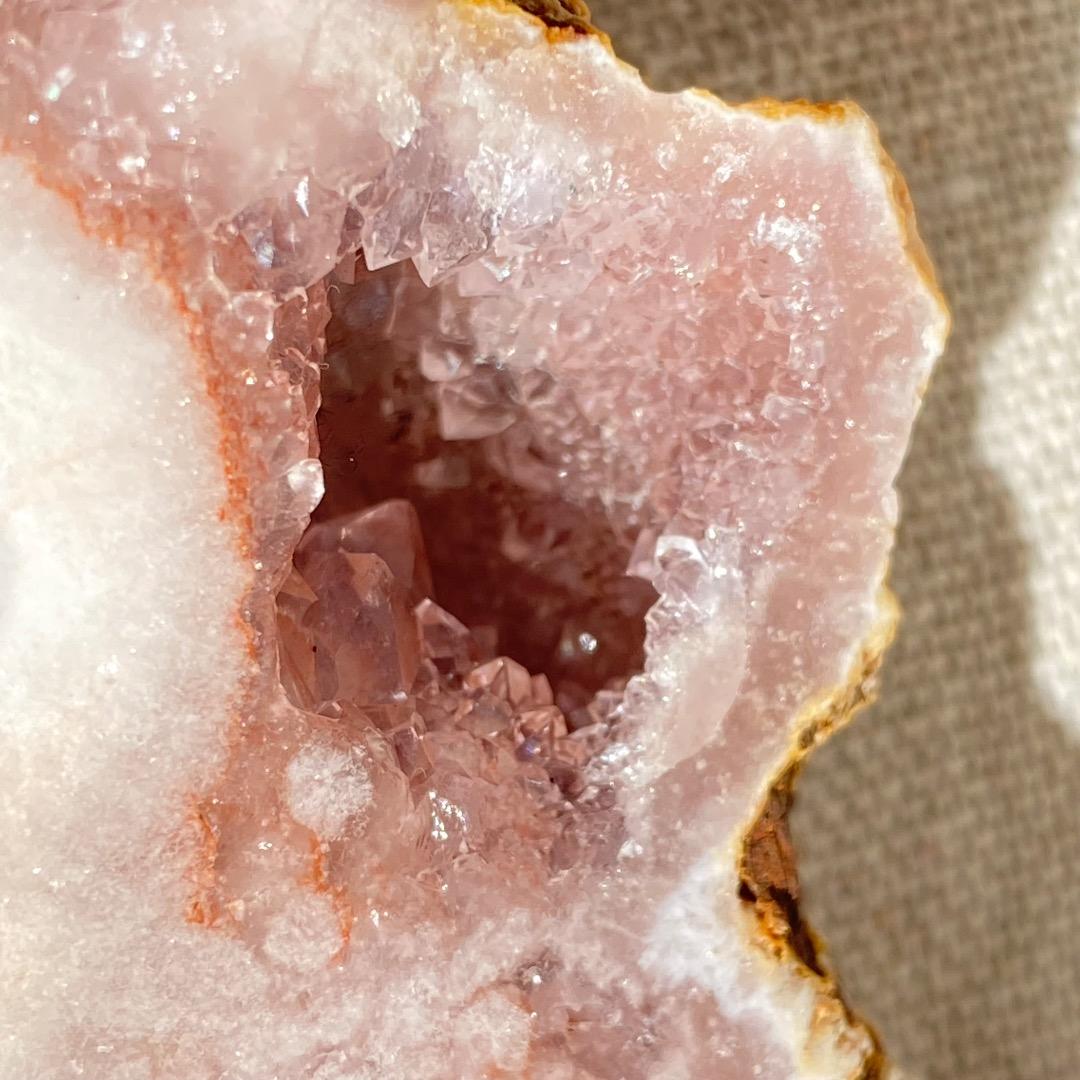 【ピンクアメジスト スラブ スライス アイアンスタンド】