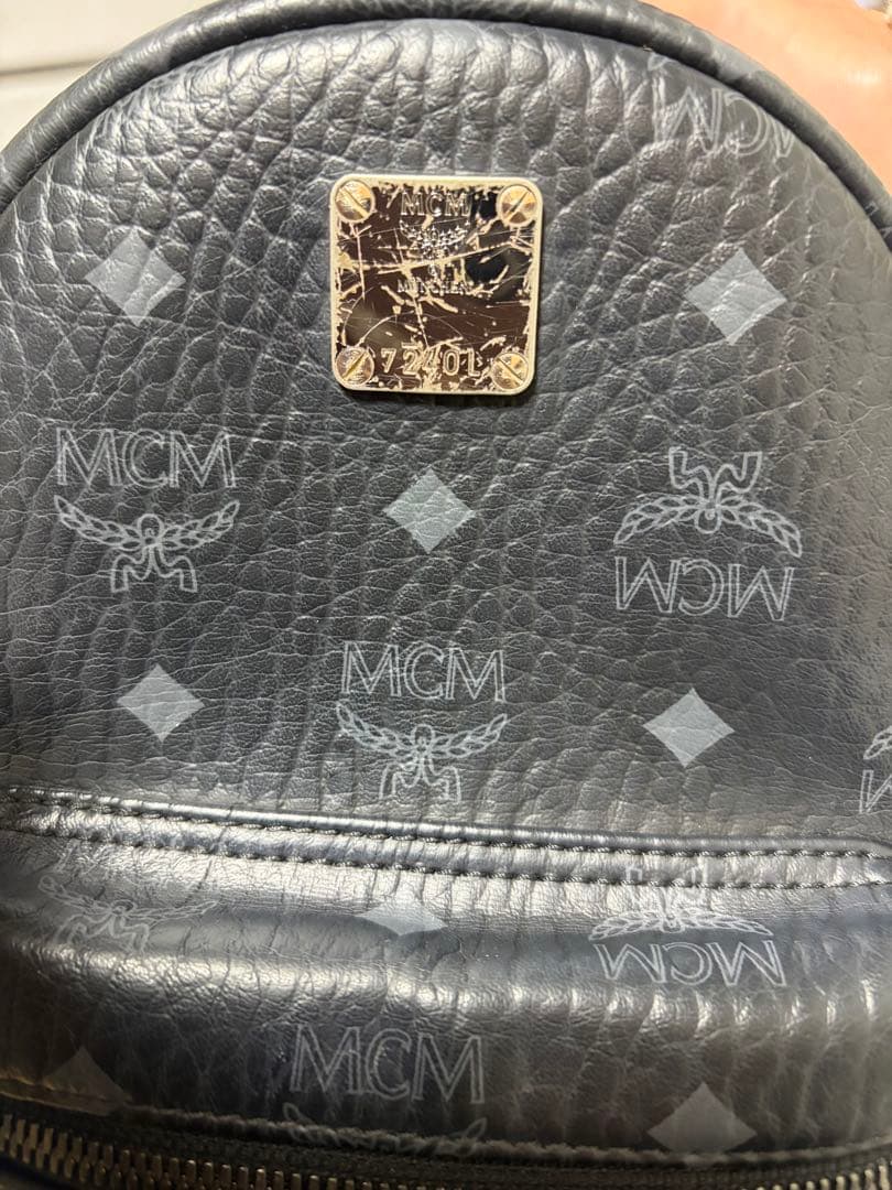 MCM リュック　ブラック
