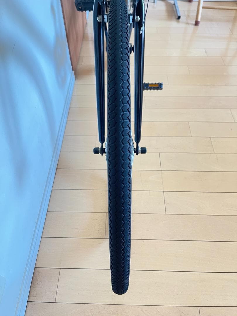 クロスバイクFITFIT 27インチ シマノ外装６段変速 black　引取専用