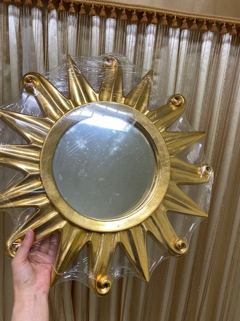 おしゃれ　ゴールド　ミラーオブジェ