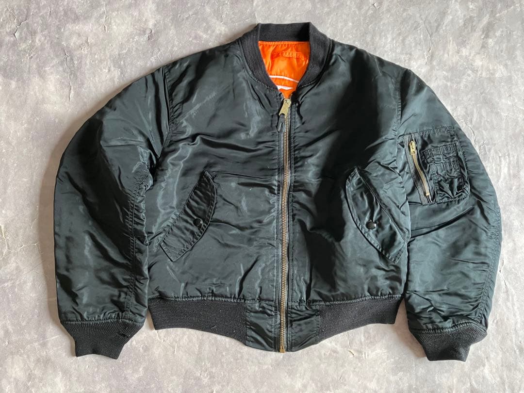 90's MA-1 ミリタリー フライトジャケット アメリカ製 廃盤 USAF