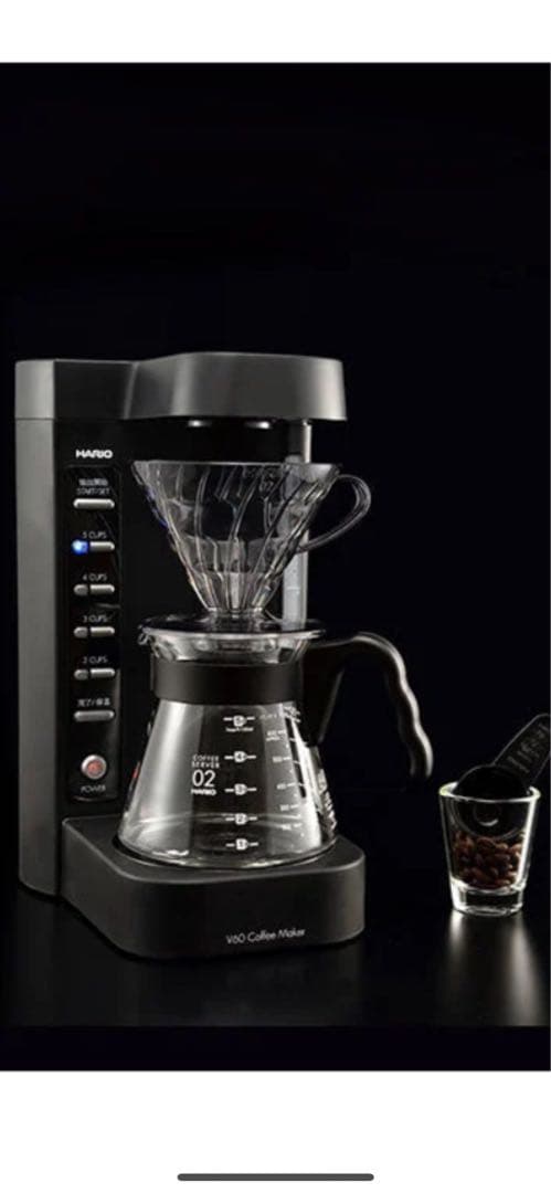 【新品未使用】HARIO V60 珈琲王2 コーヒーメーカー EVCM2-5TB