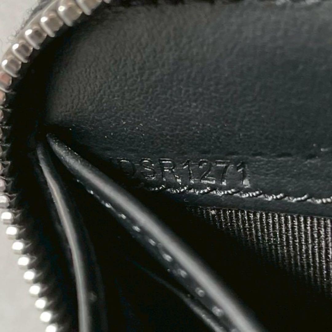 【極美品 保存袋付】バーバリー 長財布 TBロゴ 総柄 レザー 本革 ブラック