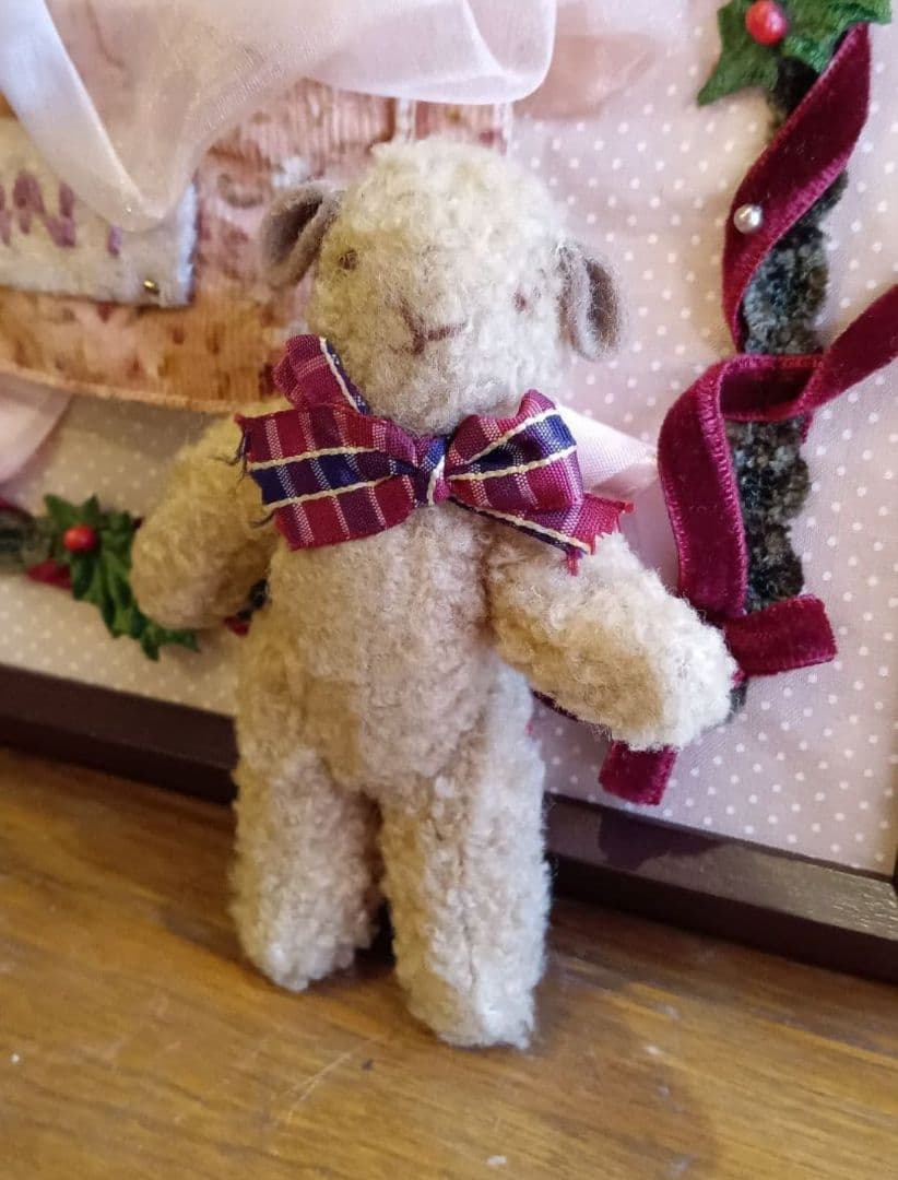 希少　マニー　Many　クリスマス　コラージュ　パッチワーク　フレーム