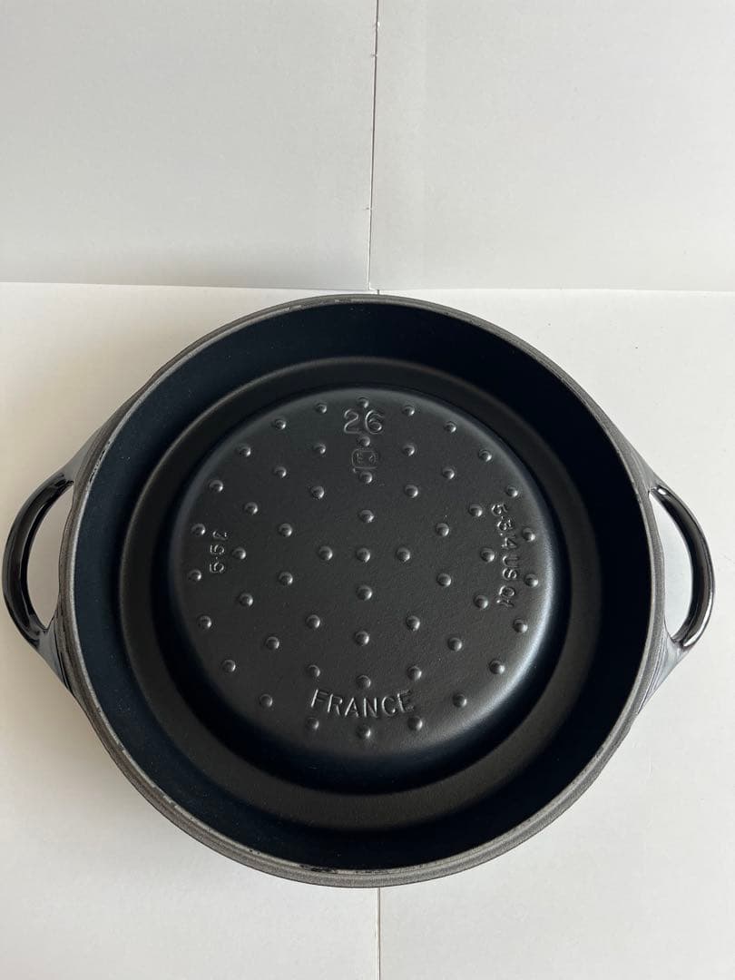 廃盤　希少　ルクルーゼ　デュッフ　26cm ブラック