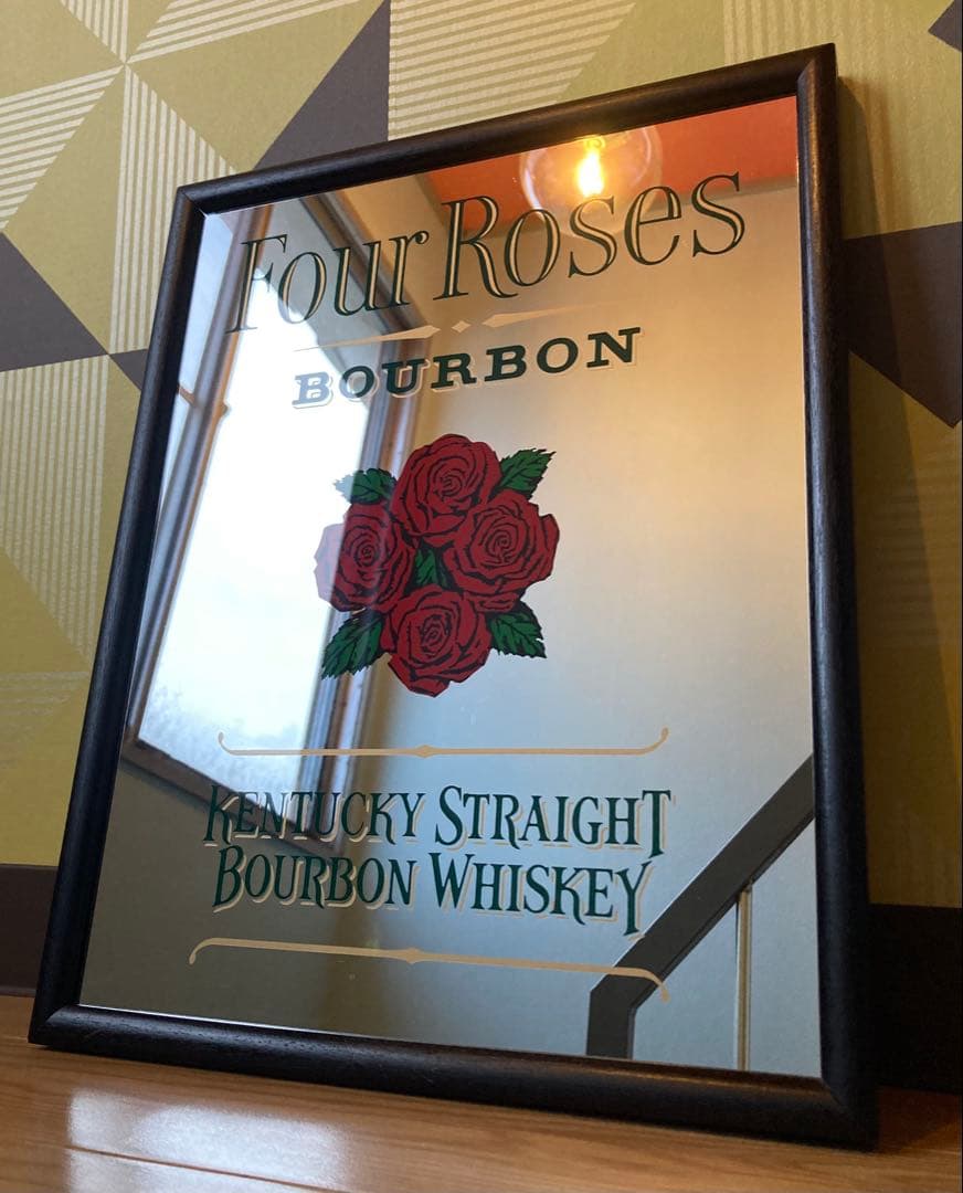 アンティーク パブミラー 看板 壁掛け レトロ フレーム 鏡 アメリカン 雑貨