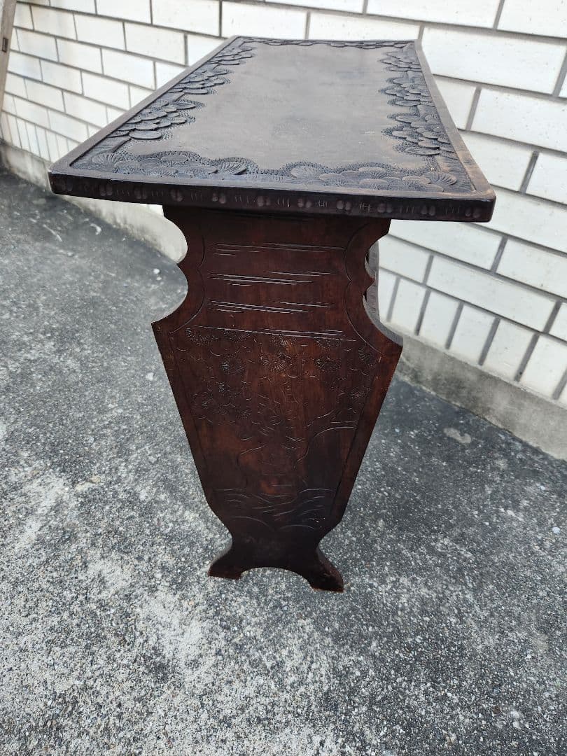 軽井沢彫　マガジンラック