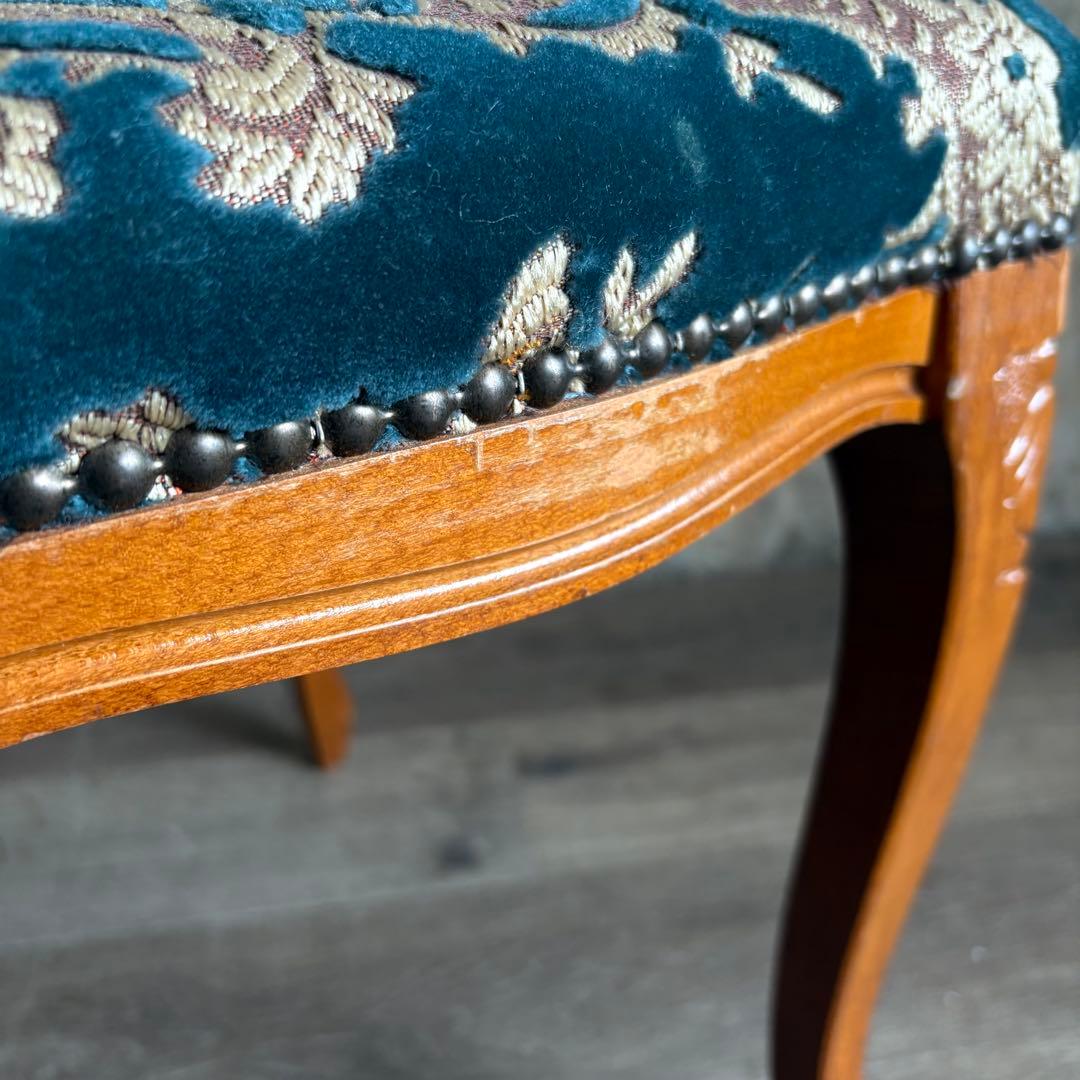 クラシック　猫脚スツール　ヴィンテージ レトロ