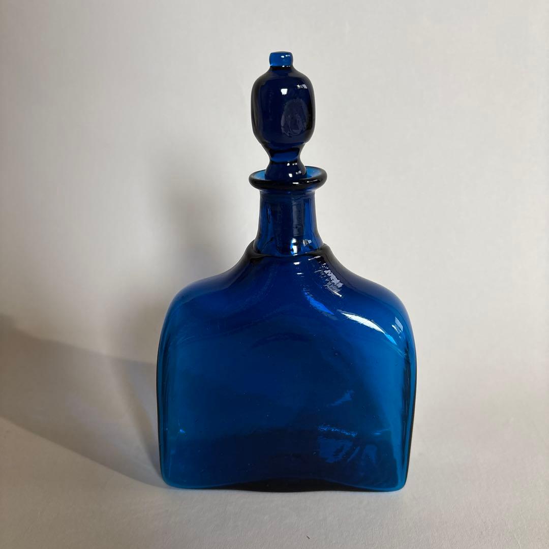 小谷眞三　倉敷ガラス　デキャンタ　瓶　民藝