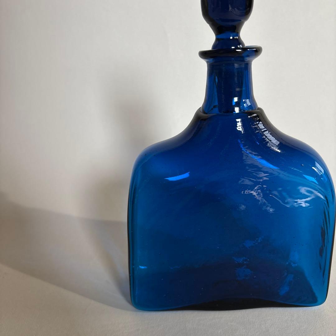 小谷眞三　倉敷ガラス　デキャンタ　瓶　民藝