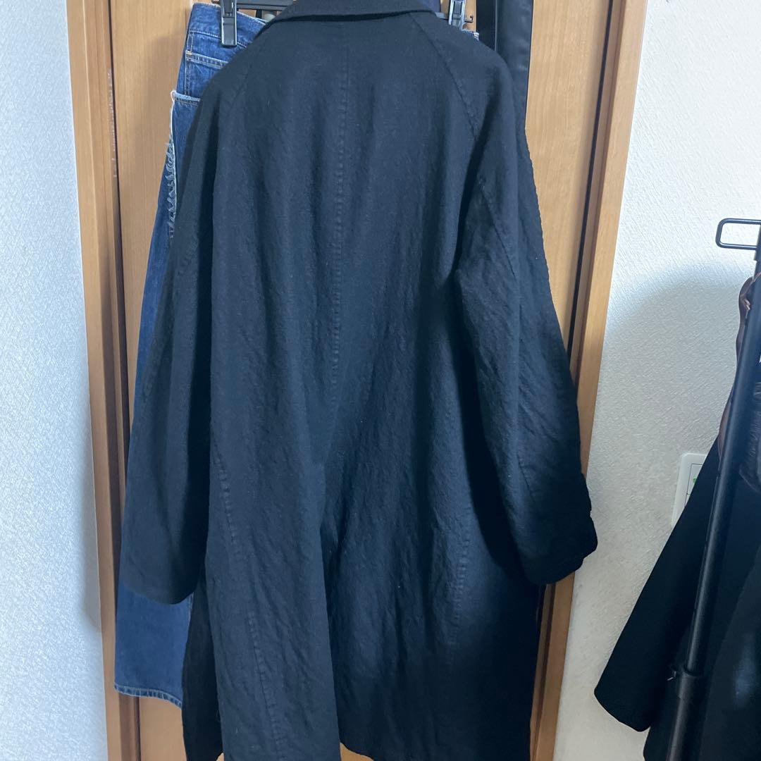 25aw ウール縮絨バルマカーンコート　S