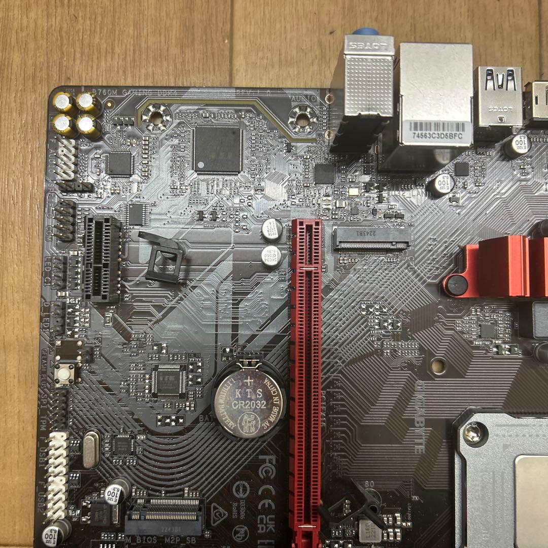 ⚫️GIGABYTE B760m intel12 core i5[ジャンク]