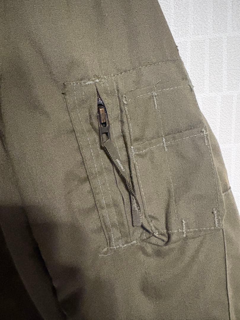 【米軍実物】91年製 CVCジャケット タンカース M-LONG ノーメックス