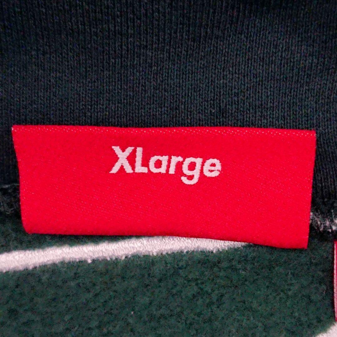 希少カラー シュプリーム アップリケサテン 刺繍 ロゴ アースカラー パーカー