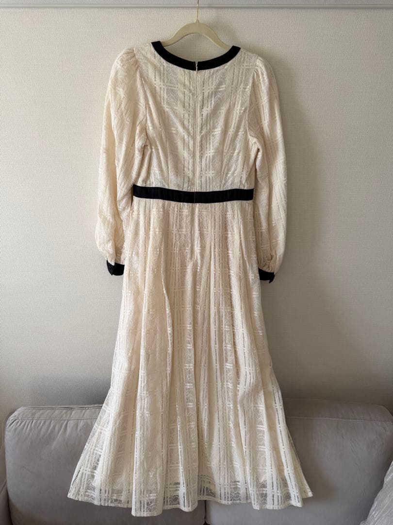 ワンピース herlipto Nottingham Lace Long Dress S