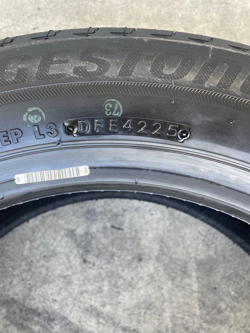 新車外し 195/55R16 4本セット