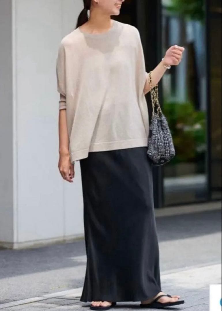 フレームワーク シルキーキュプラバイアススカート　38