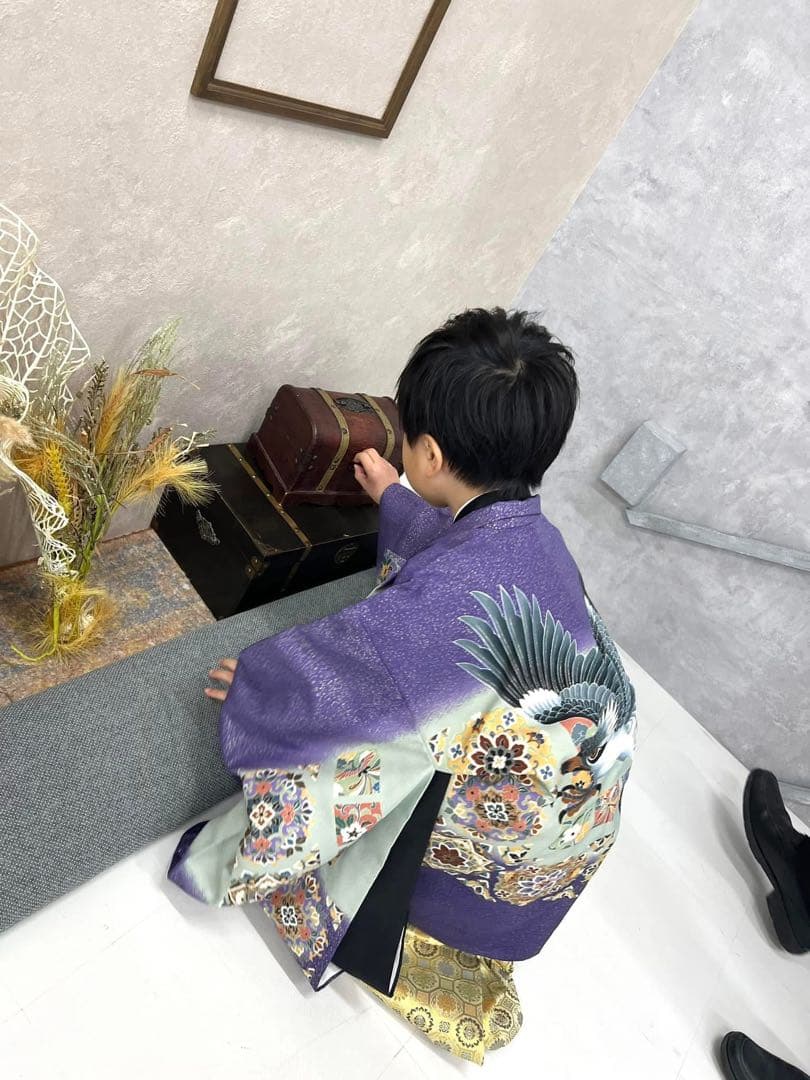 nana　着物　袴　羽織　長襦袢　小物　雪駄 腰紐３本フルセット