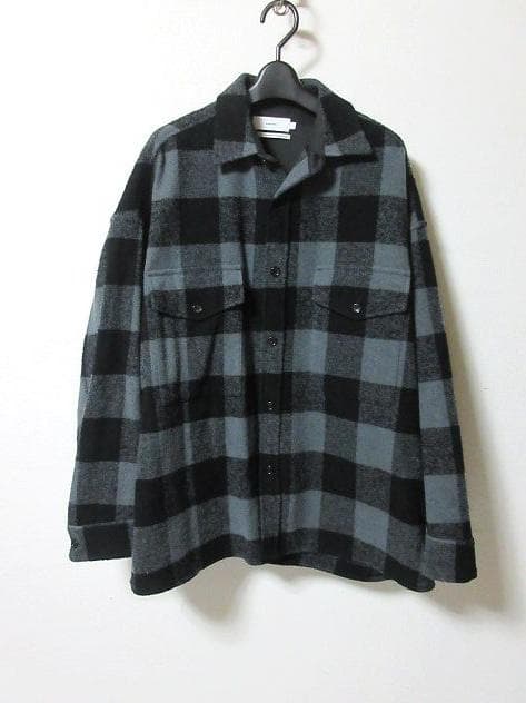 24AW Graphpaper Tri-Spin Loop CPO シャツ