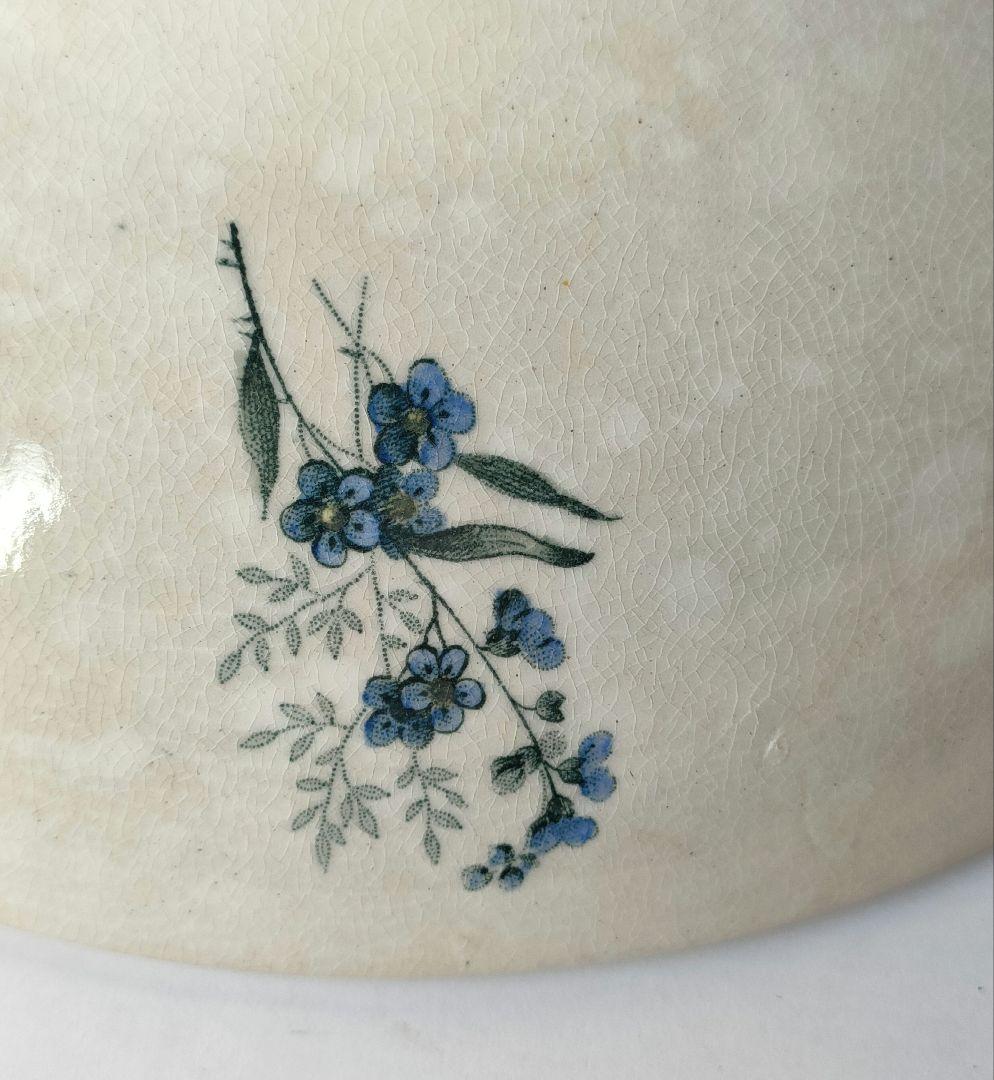 希少　ジョワジールロワ　切り花　コンポティエ　フランスアンティーク