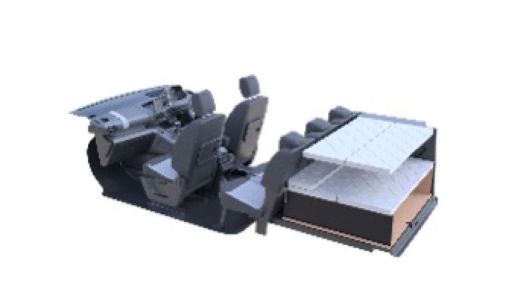 ねこまる　ベルランゴ　ベッドキット　agre 純正