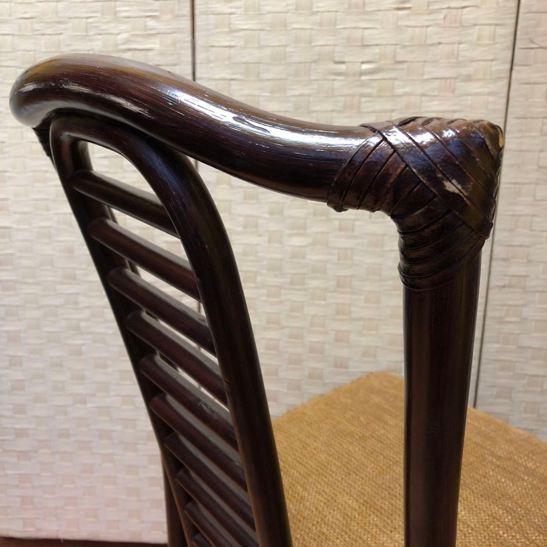 Casablanca　カサブランカ　ラタン　ダイニングチェア