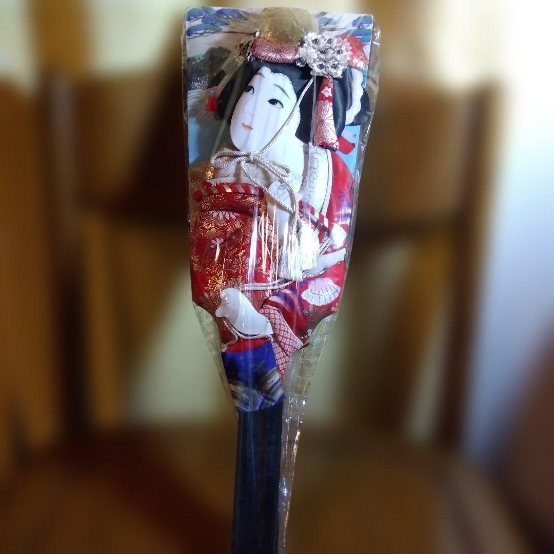 最終お値下げ　羽子板 　古典和風人形装飾「潮汲み」