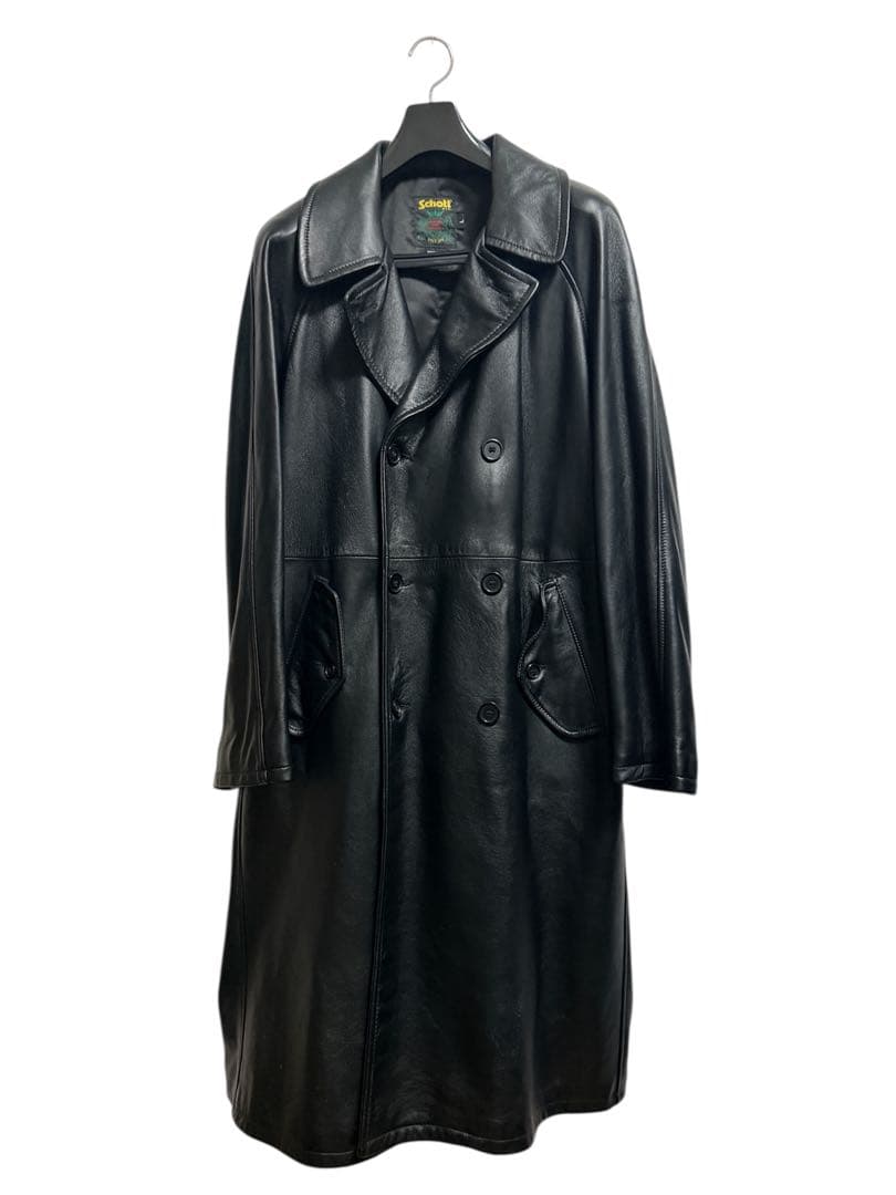 【超美品】Supreme × Schott レザートレンチコート