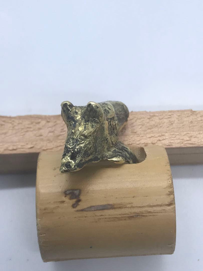 【自作】デザインリング 馬 19号【サイズ調整承ります】