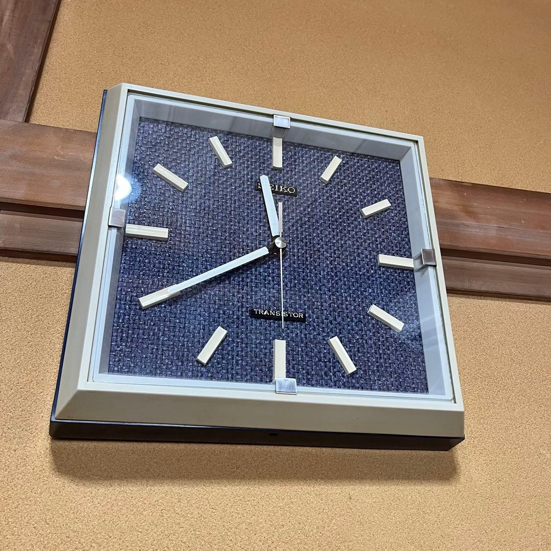 ミッドセンチュリー　ヴィンテージ　セイコー　トランジスタ　時計