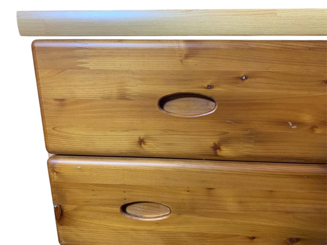 カントリー　チェスト　昭和レトロ 古家具 箪笥 タンス 木製　アンティーク