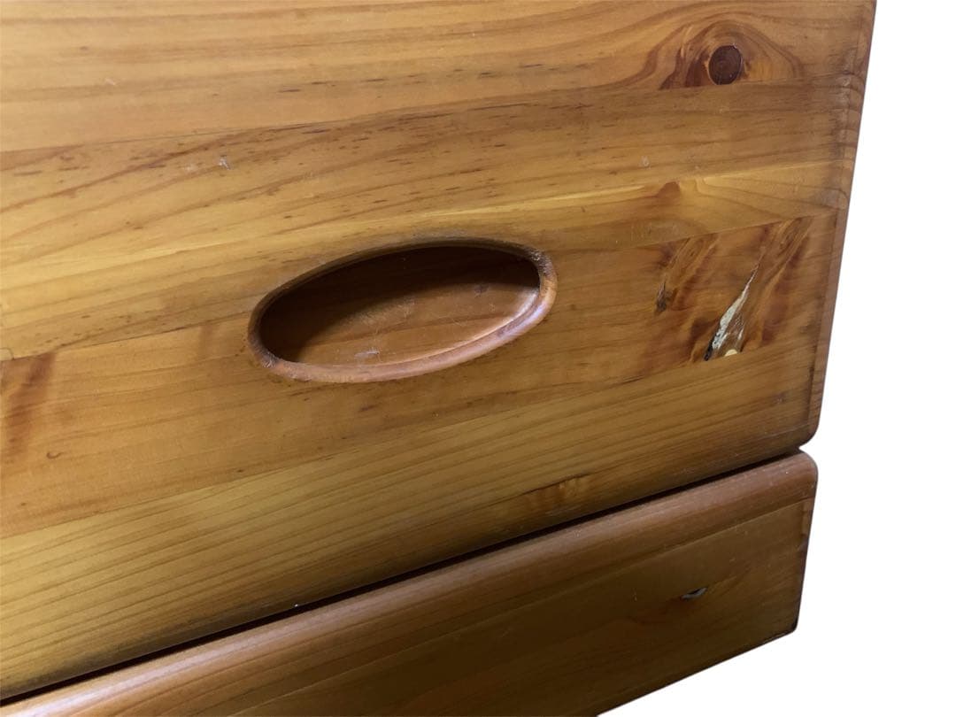 カントリー　チェスト　昭和レトロ 古家具 箪笥 タンス 木製　アンティーク