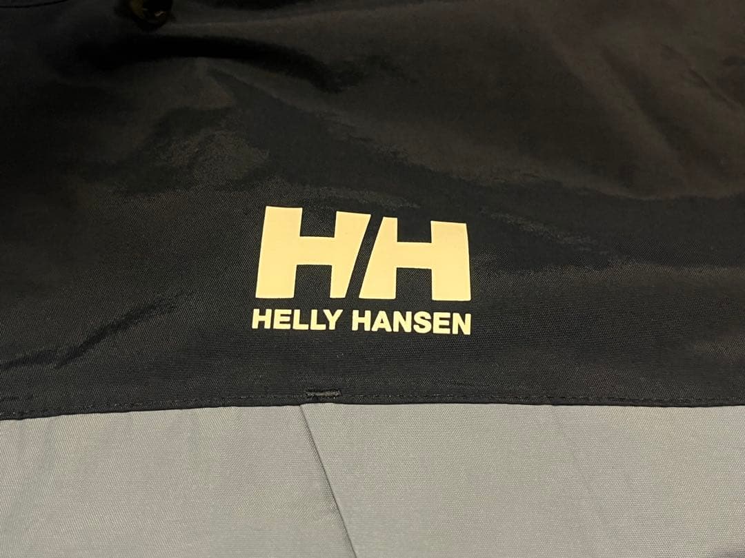 HELLY HANSEN スカンザライトジャケットL 紺色×水色